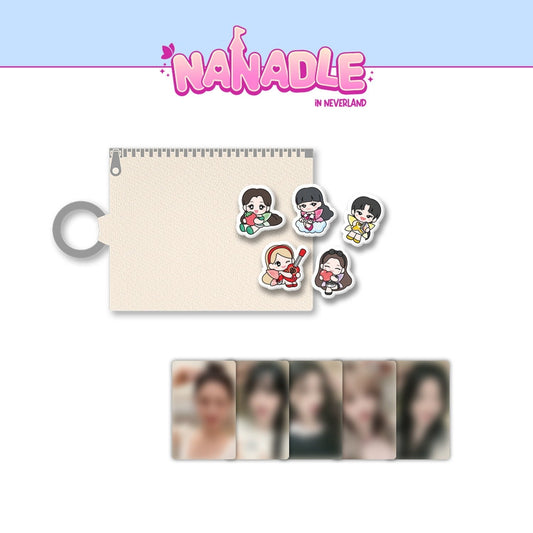 [Pre-Order] (G)-IDLE - NANADLE 6TH ANNIVERSARY OFFICIAL MD MINI POUCH + PATCH SET