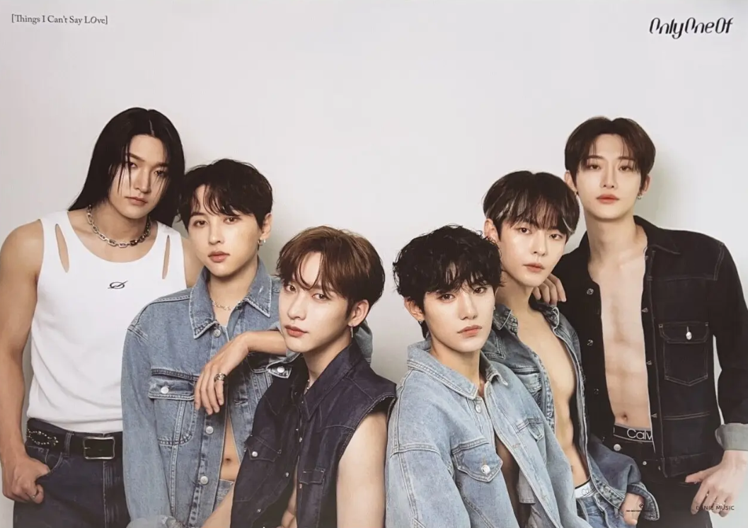 [POSTER 307-308] ONLYONEOF - THINGS I CAN'T SAY LOVE ALBUM