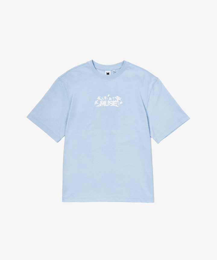 [Pre-Order] BTS JIMIN - SMERALDO GARDEN MUSE OFFICIAL MD S/S T-Shirt (LIGHT BLUE)