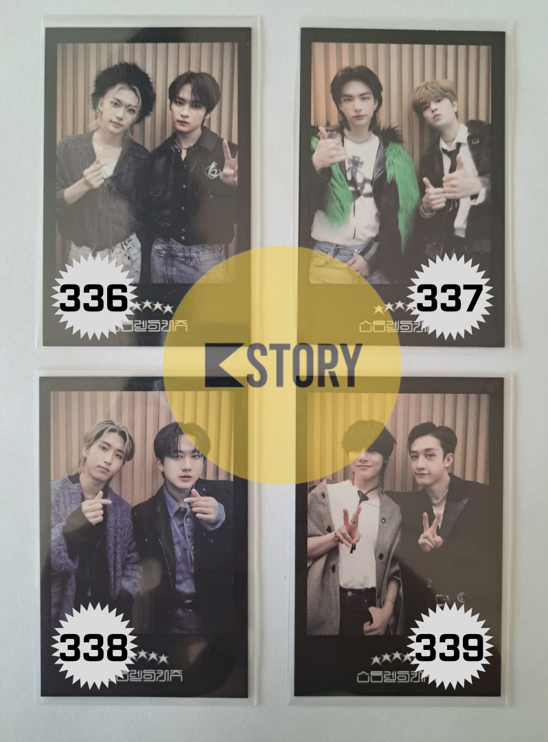 [Photocard 336-339] STRAY KIDS - 5 STAR 3RD FULL ALBUM STANDARD VER. (POLAROID SOUNDWAVE)