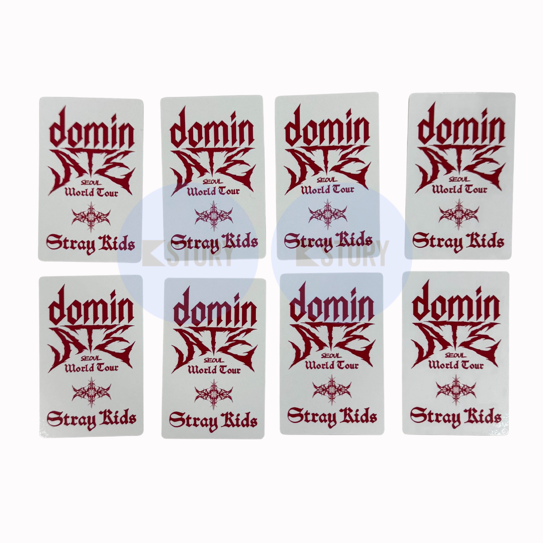 [Photocard 2386-2393] STRAY KIDS - dominATE SEOUL WORLD TOUR DVD