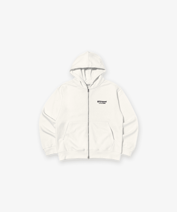 BTS [In the SEOM] ZIP-UP HOODIE (IVORY)