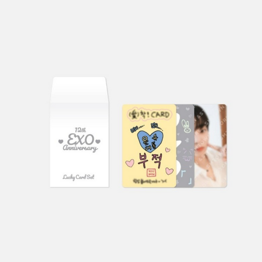 [Pre-Order] EXO - 12TH ANNIVERSARY OFFICIAL MD LUCKY CARD SET