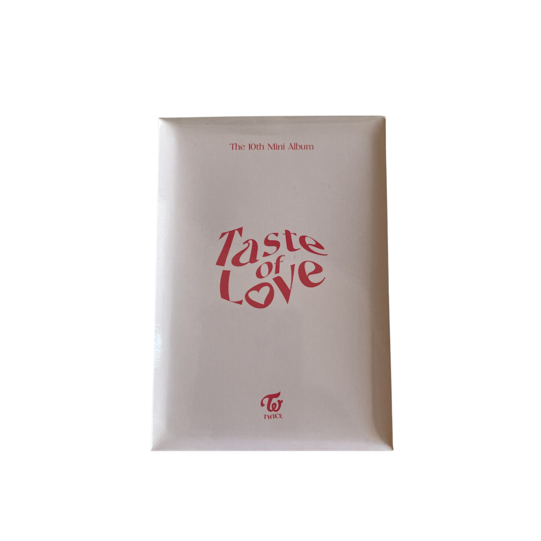 TWICE - 10TH MINI ALBUM [TASTE OF LOVE] OFFICIAL PHOTOCARD SET