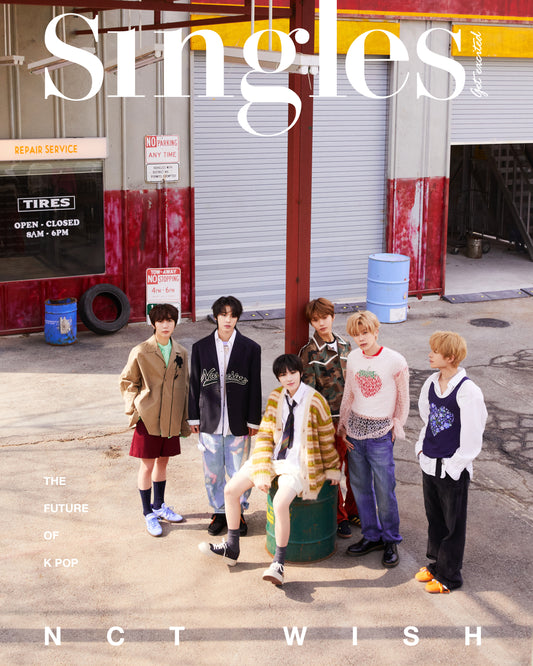 NCT WISH SINGLES MAGAZINE 2024 MARCH ISSUE