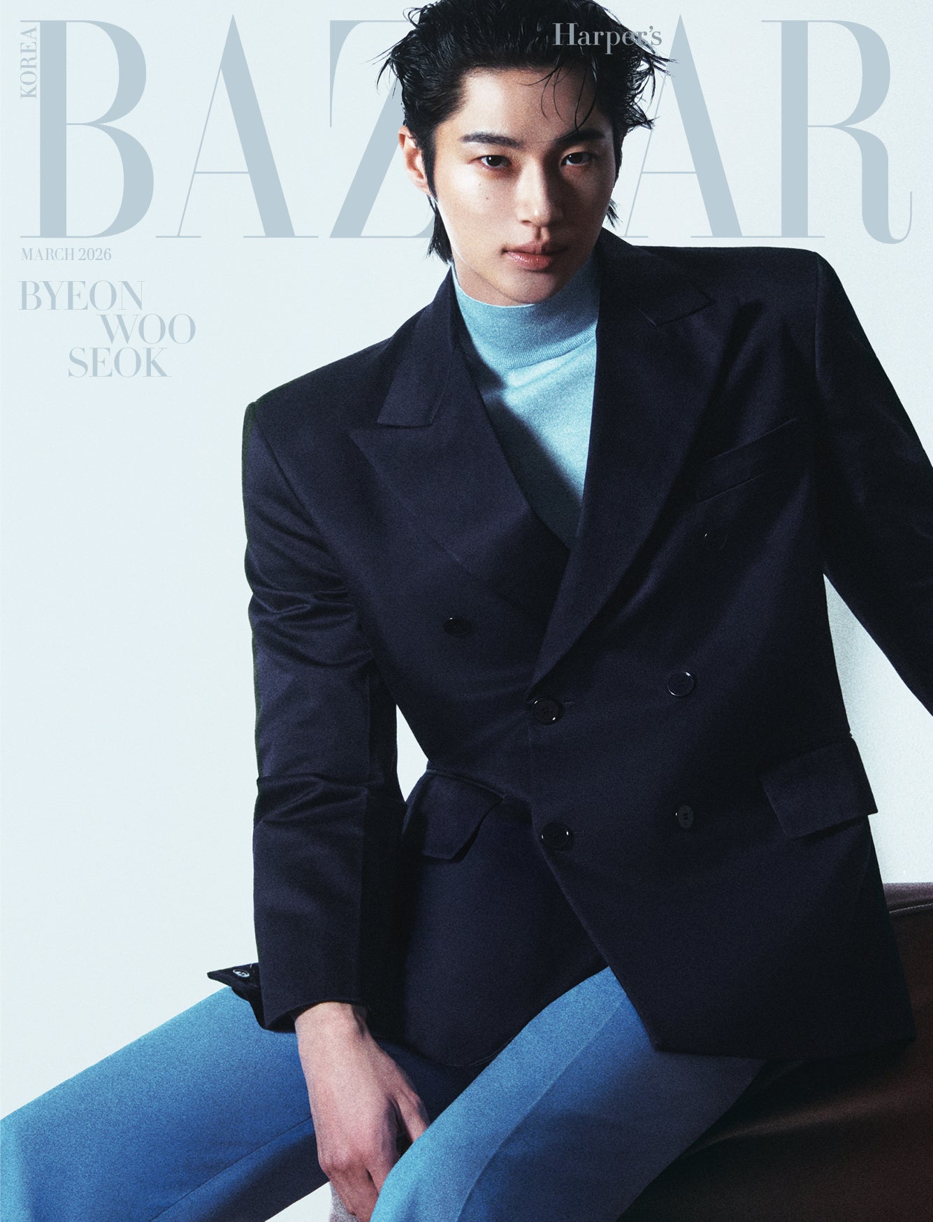 [Pre-Order] BYEON WOO SEOK - BAZZAR MARCH 2026 ISSUE