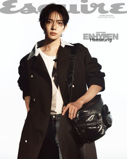 ENHYPEN ESQUIRE MAGAZINE 2024 MARCH ISSUE