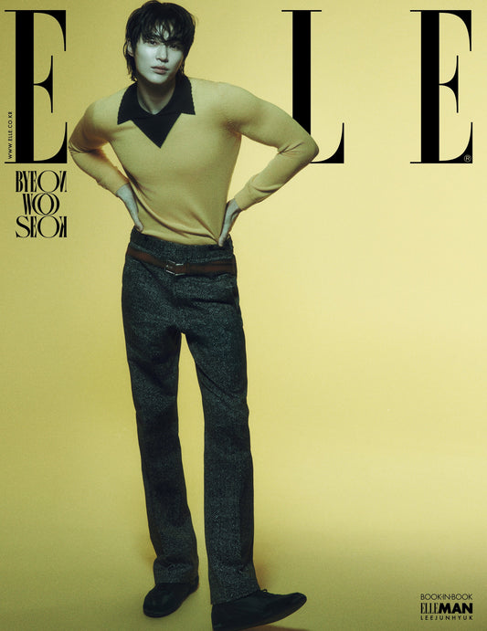 [Pre-Order] BYEON WOO SEOK - ELLE MAGAZINE 2025 MARCH ISSUE