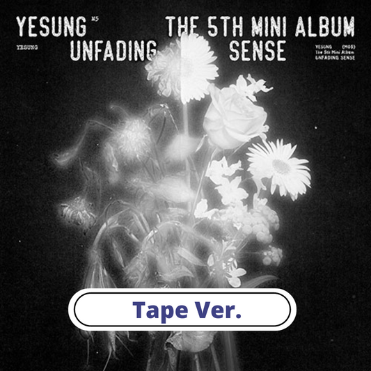 YESUNG - UNFADING SENSE 5TH MINI ALBUM TAPE VER.