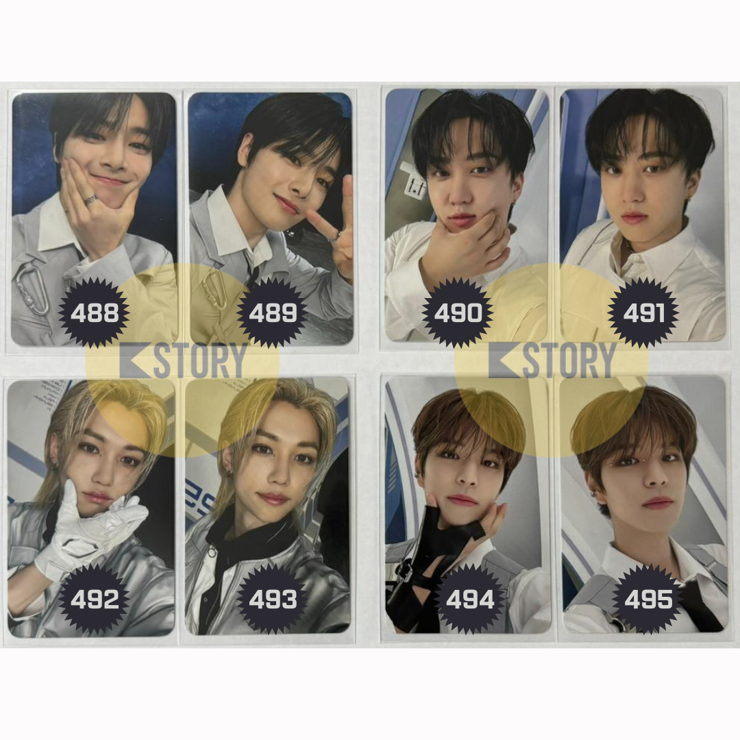 [Photocard 480-495] STRAY KIDS - 3RD FAN MEETING PILOT FOR 5 STAR OFFICIAL MD