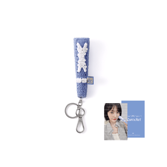 [Pre-Order] LE SSERAFIM - KKUROCHET 2ND OFFICIAL MD Official Light Stick Keyring