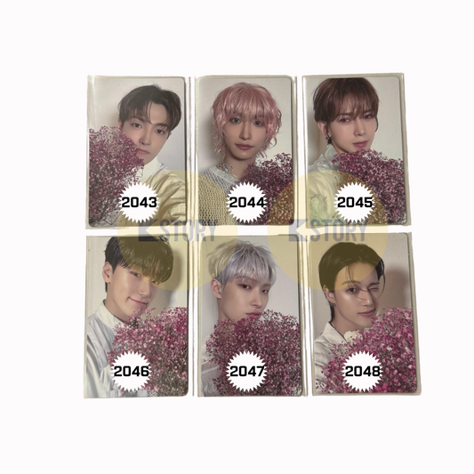 [Photocard 2043-2048] ATEEZ - GOLDEN HOUR : PART.2 11TH MINI ALBUM TOKTOQ POB