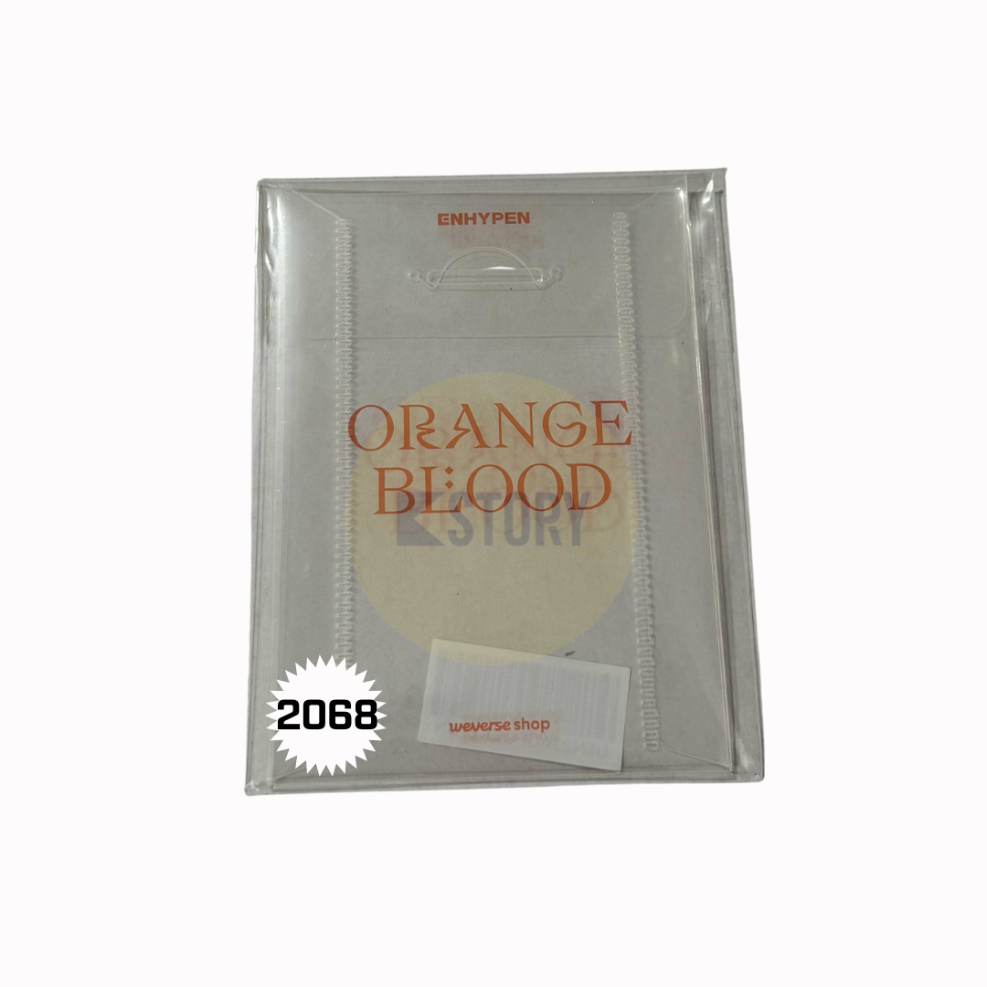 [Photocard 502-505-2067-2068] ENHYPEN - ORANGE BLOOD 5TH MINI ALBUM WEVERSE POB
