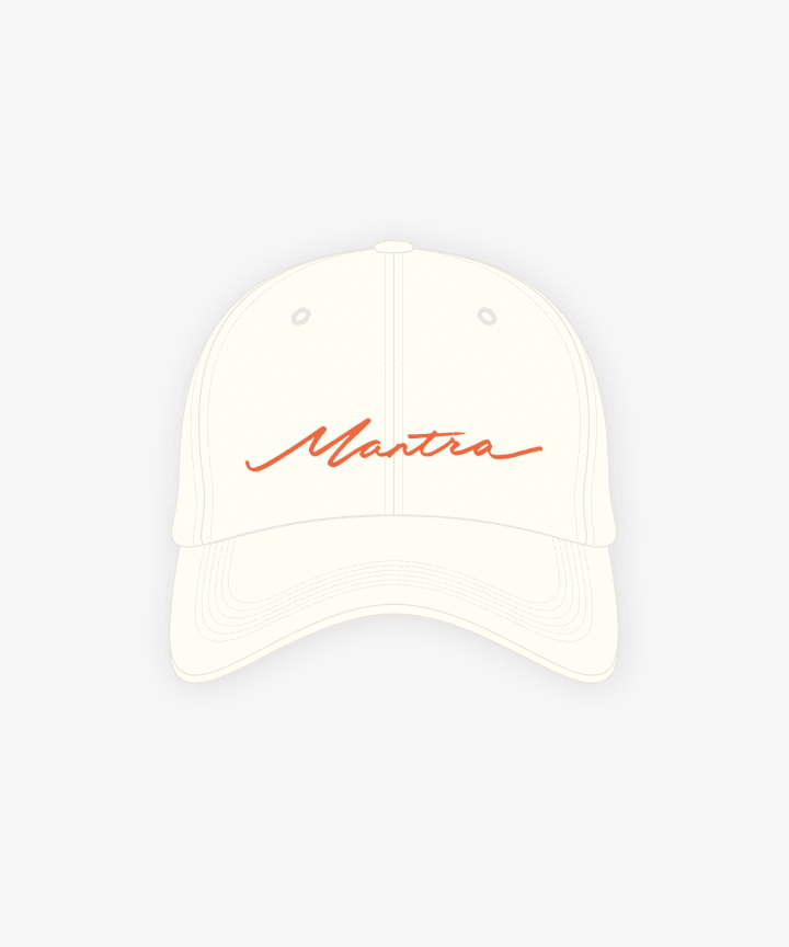 [Pre-Order] BLACKPINK JENNIE - MANTRA OFFICIAL MD BALLCAP (IVORY)