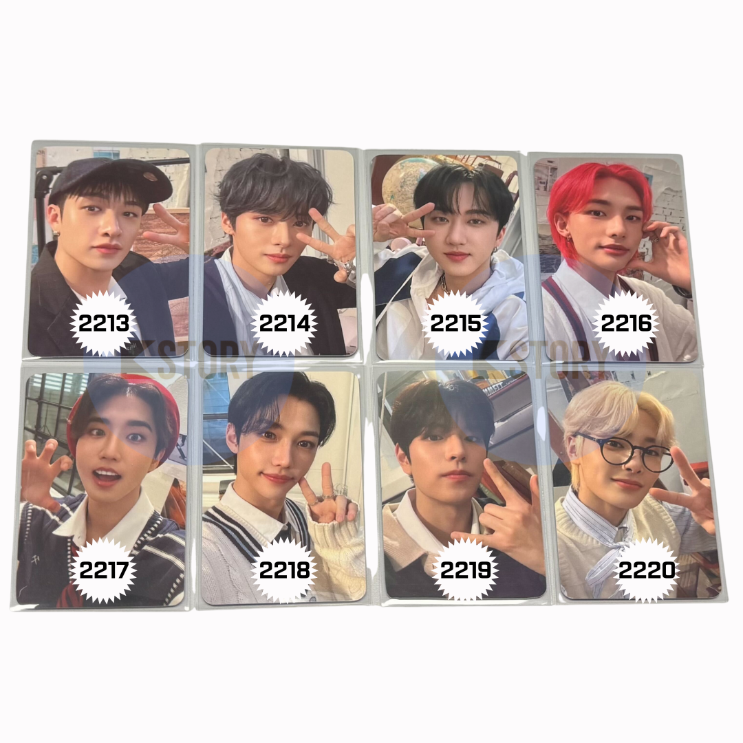 [Photocard 2213-2220] STRAY KIDS X Nacific 12th My SKZ Diary POB