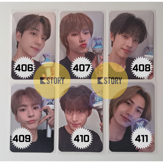 [Photocard 406-411] XDINARY HEROES - OFFICIAL LIGHT STICK PHOTOCARDS