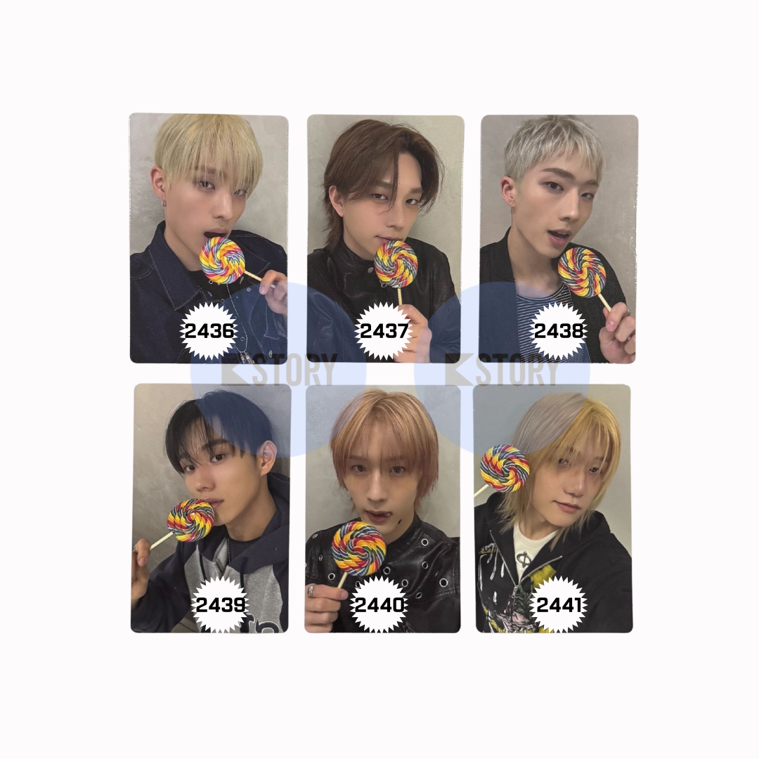 [Photocard 2436-2441] P1HARMONY - UNIQUE! 9TH MINI ALBUM WEVERSE LUCKY DRAW