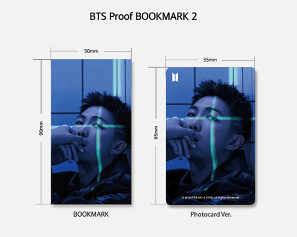 BTS - LENTICULAR BOOKMARK