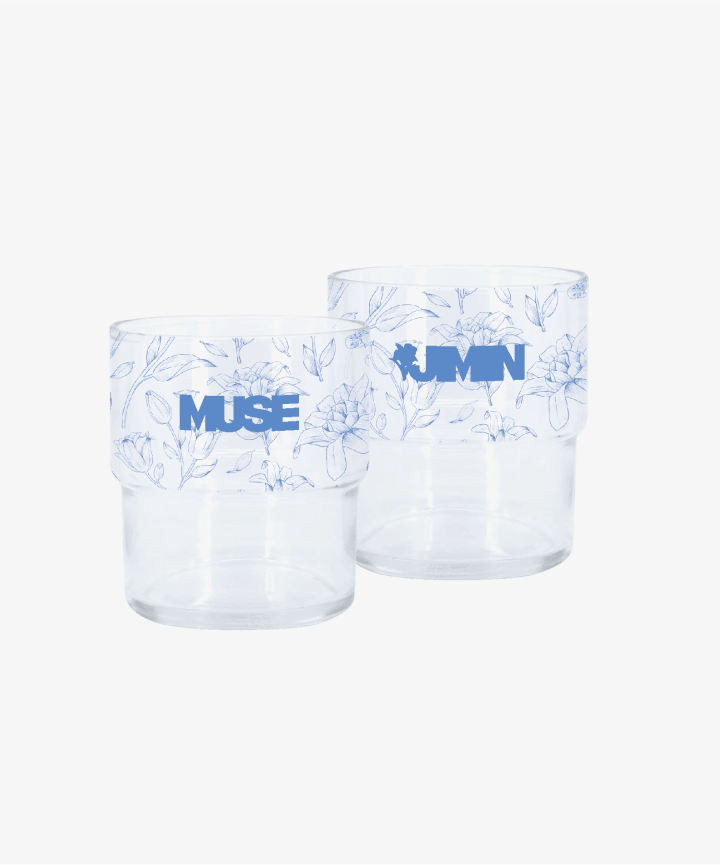 [Pre-Order] BTS JIMIN - SMERALDO GARDEN MUSE OFFICIAL MD Stack Glass Cup (Graphic)