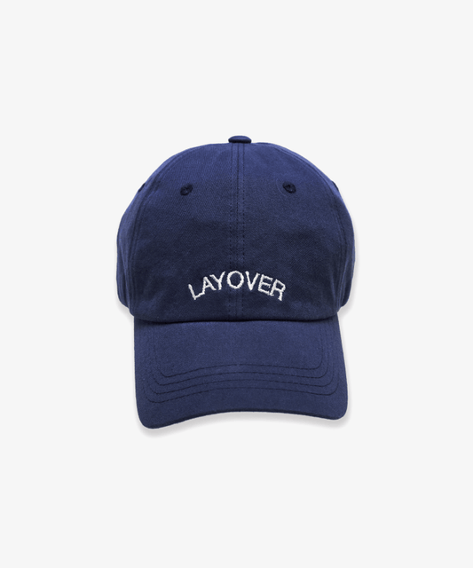 [Pre-Order] BTS V - LAYOVER 1ST SOLO ALBUM OFFICIAL MD - Cap (Navy)