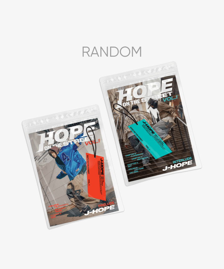 J-HOPE - HOPE ON THE STREET VOL.1 2ND WEVERSE SHOP GIFT STANDARD