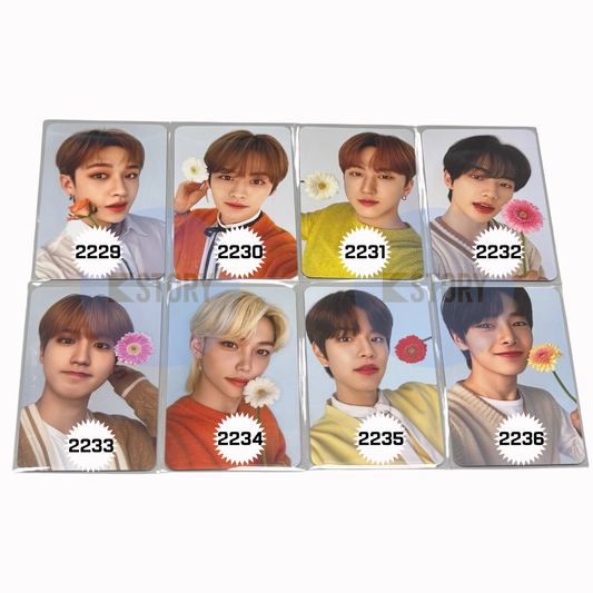 [Photocard 2229-2236] STRAY KIDS X Nacific Round 10 Our Moments Double Sided