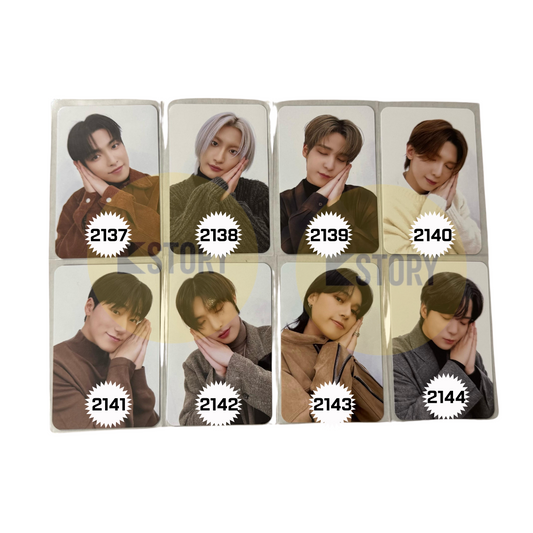 [Photocard 2137-2144] ATEEZ X ANITEEZ ANITEEZ IN DREAMLAND REWARD POB