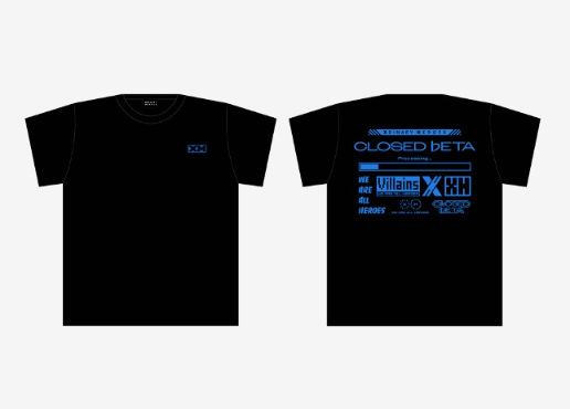 [Pre-Order] XDINARY HEROES - CONCEPT <Closed ♭eta: v6.0> OFFICIAL MD T-SHIRT