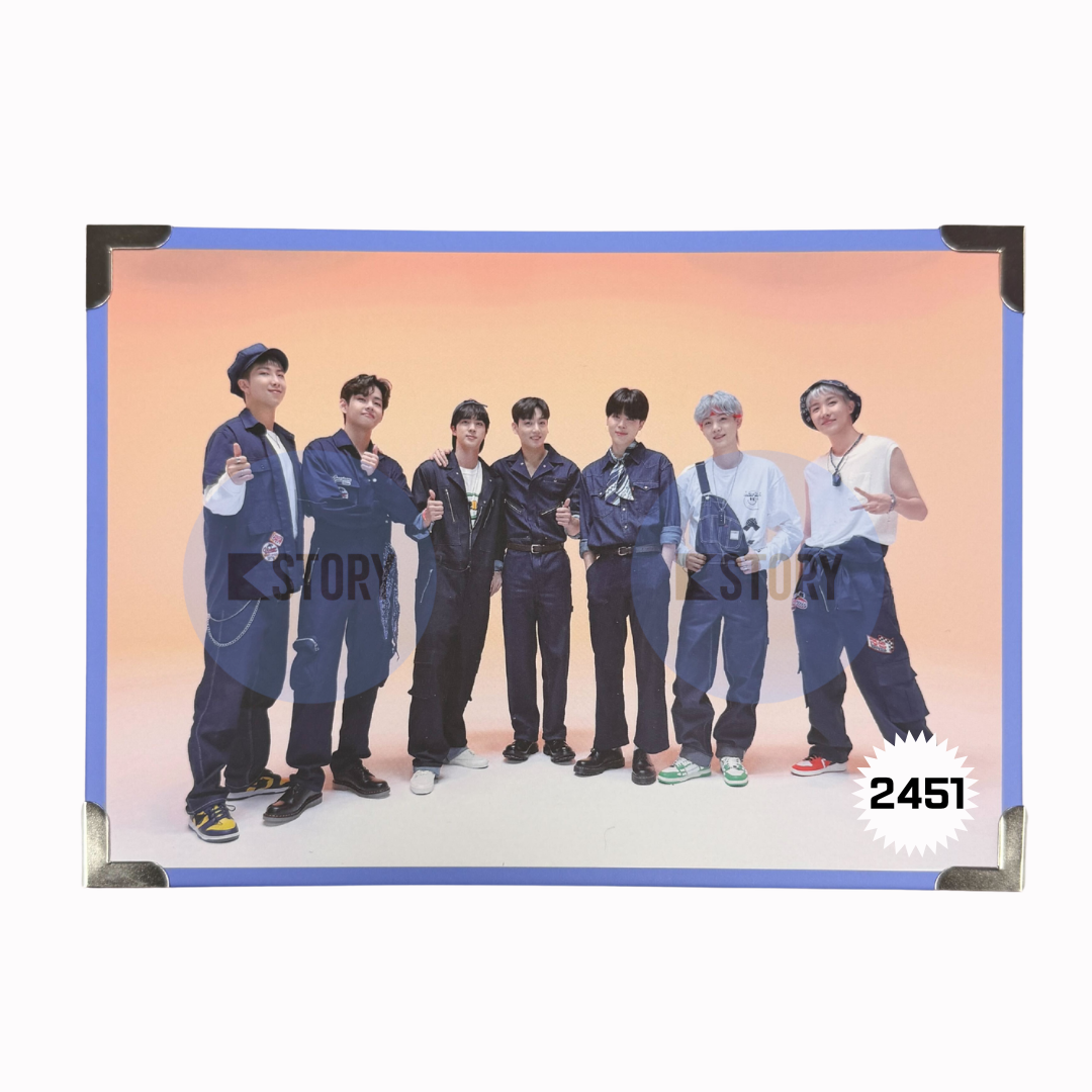 [Photocard 2451] BTS MEMORIES OF 2021 POB