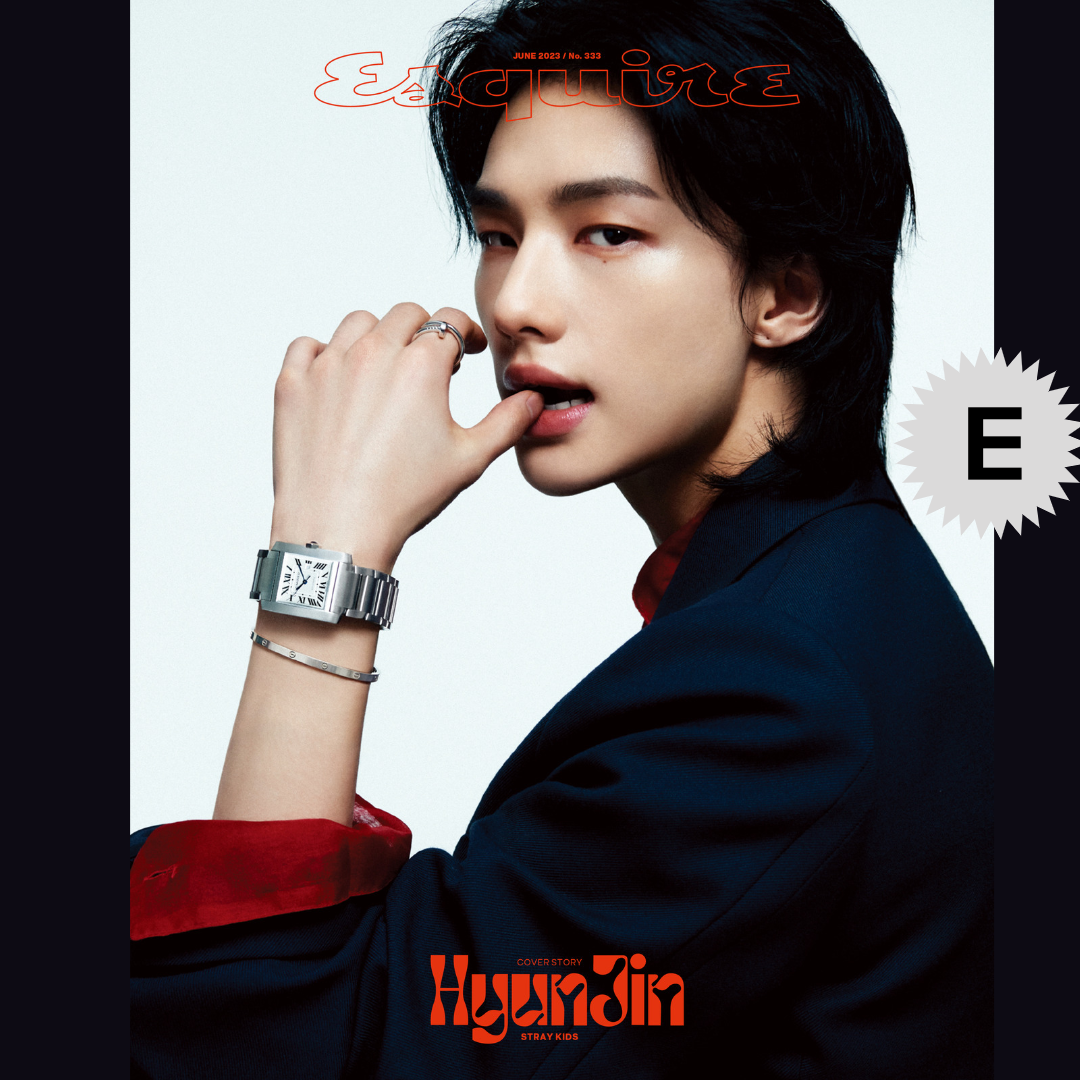 ESQUIRE MAGAZINE 2023 JUNE Stray Kids HYUNJIN COVER