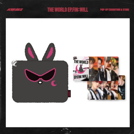 ATEEZ -  MITO POUCH [THE WORLD EP.FIN WILL 2ND FULL ALBUM OFFICIAL MD]