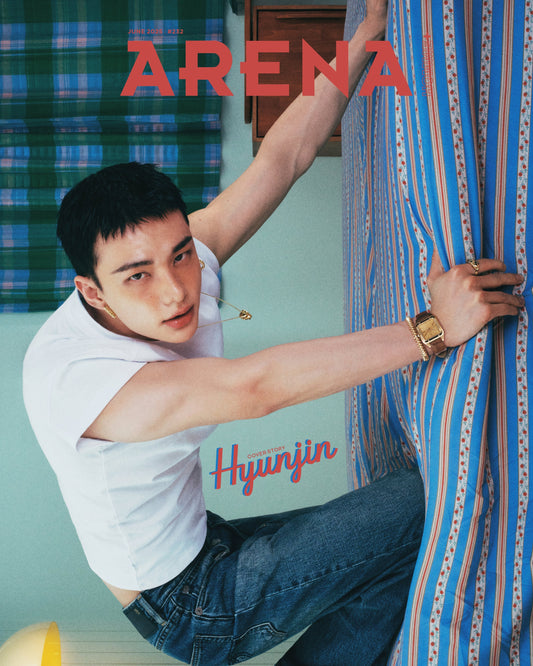 [Pre-Order] STRAY KIDS HYUNJIN - ARENA HOMME MAGAZINE JUNE 2025 ISSUE