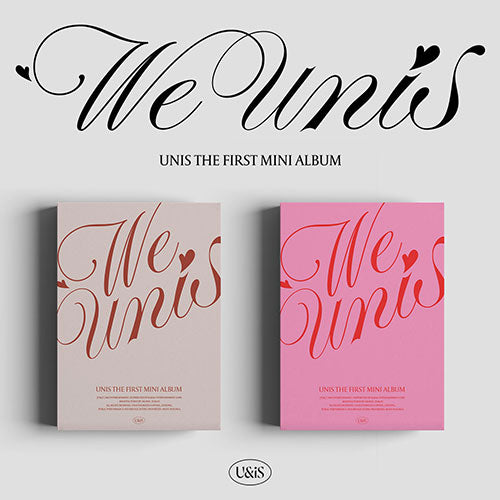 UNIS - WE UNIS 1ST MINI ALBUM PHOTOBOOK