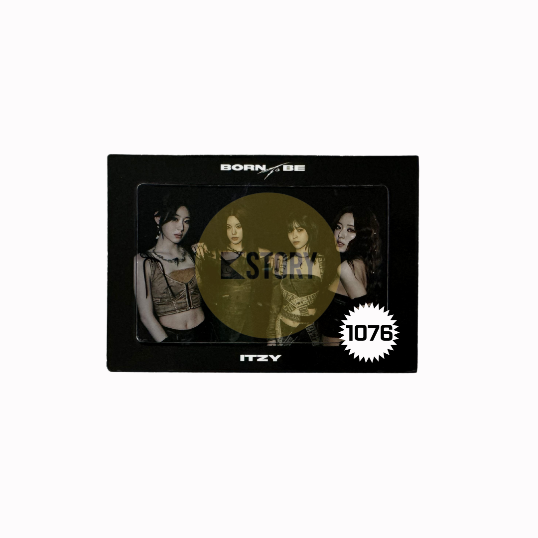 [Photocard 1072~1076] ITZY - BORN TO BE 2ND MINI ALBUM JYP POB