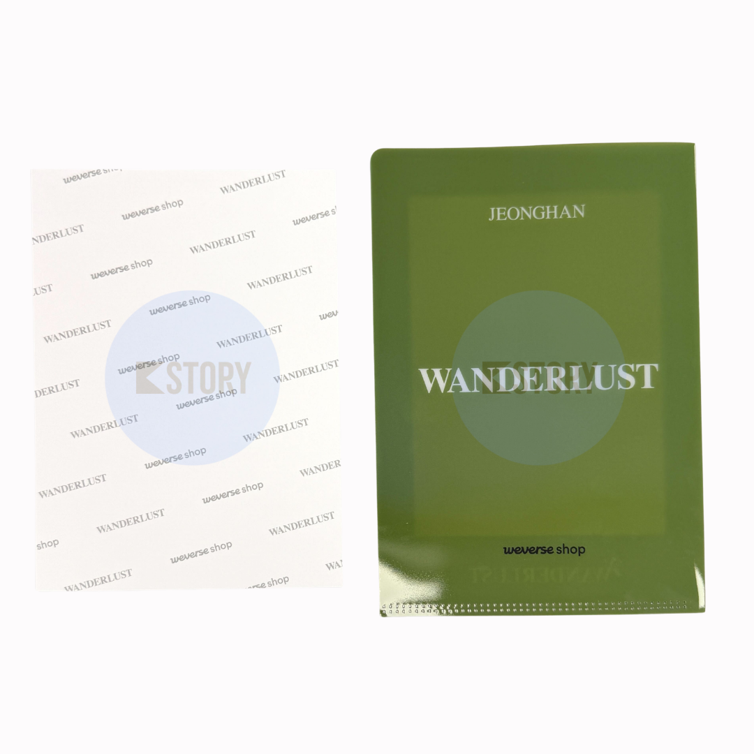 [Photocard 2454] SEVENTEEN JEONGHAN - WANDERLUST PHOTOBOOK POB