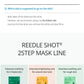 VT COSMETICS HYDROP REEDLE SHOT 100hL 2 STEP MASK