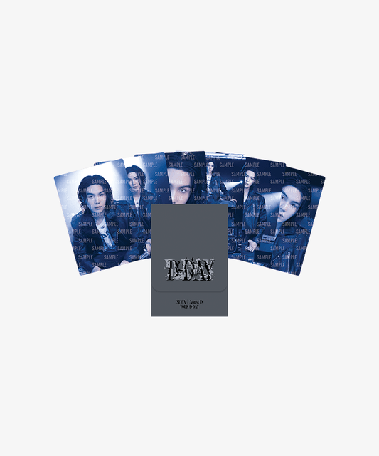 SUGA August D Tour D-DAY Official MD Mini Photo Card