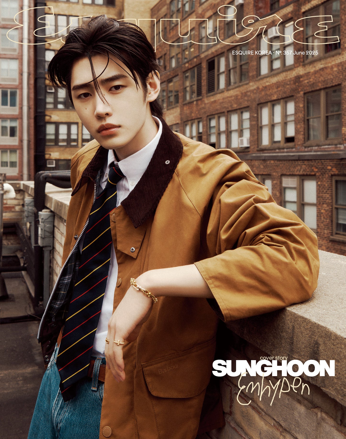 [Pre-Order] ENHYPEN JAKE & SUNGHOON - ESQUIRE MAGAZINE 2025 JUNE ISSUE