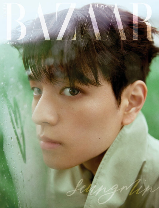 [Pre-Order] STRAY KIDS SEUNGMIN - BAZAAR MAGAZINE 2025 JUNE ISSUE