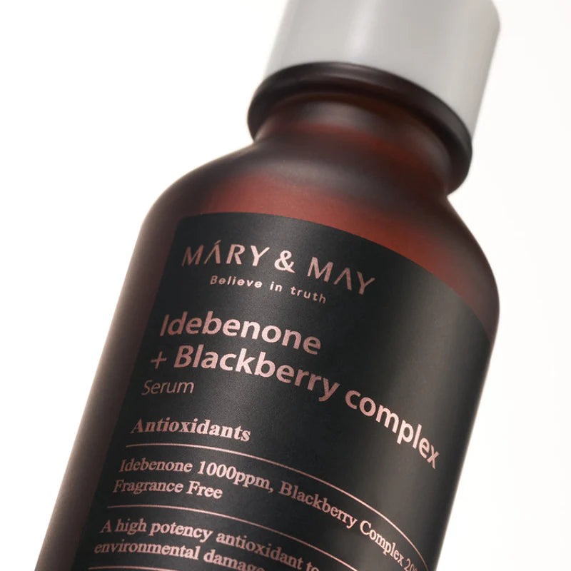 [Mary&May] Idebenone+Blackberry Complex Serum - 30ml