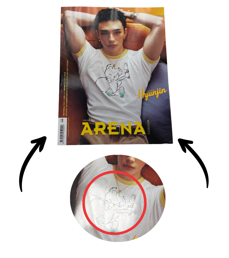 [Damaged] STRAY KIDS HYUNJIN - ARENA HOMME MAGAZINE JUNE 2025 ISSUE C COVER
