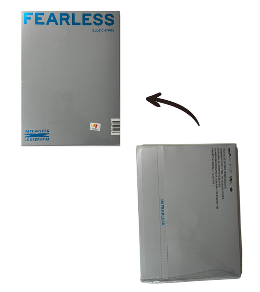 [Damaged] LE SSERAFIM - FEARLESS (1st Mini Album). Vol.2 BLUE CHYPRE