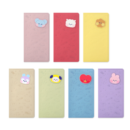 BT21 MININI LEATHER PATCH PASSPORT COVER (Large)
