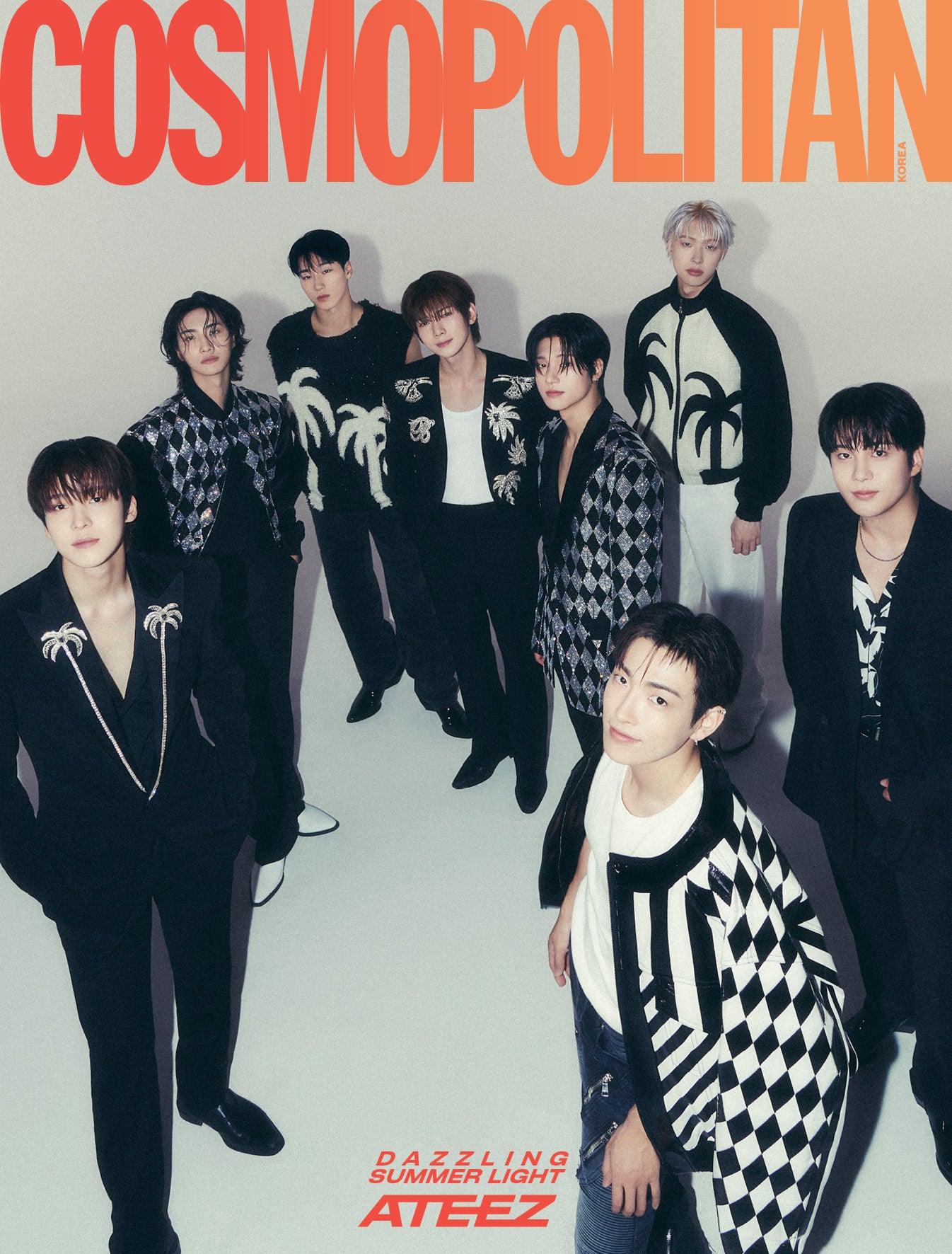 ATEEZ COSMOPOLITAN MAGAZINE 2024 JULY ISSUE