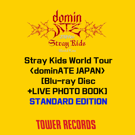 [Pre-Order] STRAY KIDS - Stray Kids World Tour <dominATE JAPAN> [Blu-ray Disc+LIVE PHOTO BOOK] STANDARD EDITION