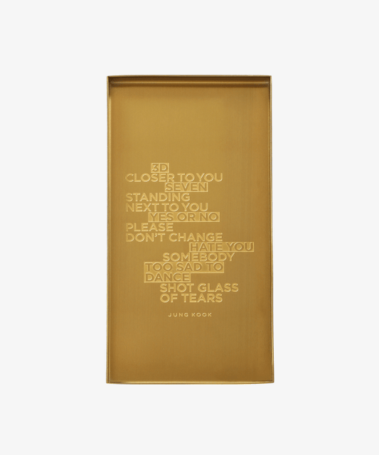 BTS Jungkook Golden Official MD - Accessory Tray