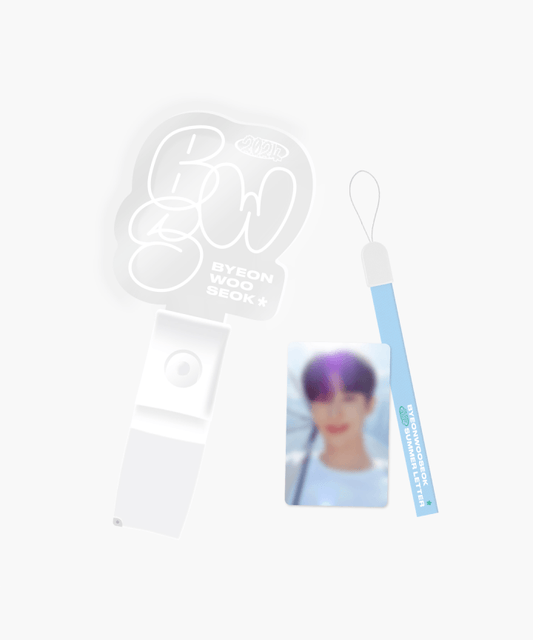 BYEON WOO SEOK - SUMMER LETTER IN ASIA 2024 FANMEETING TOUR OFFICIAL MD Official Light Stick