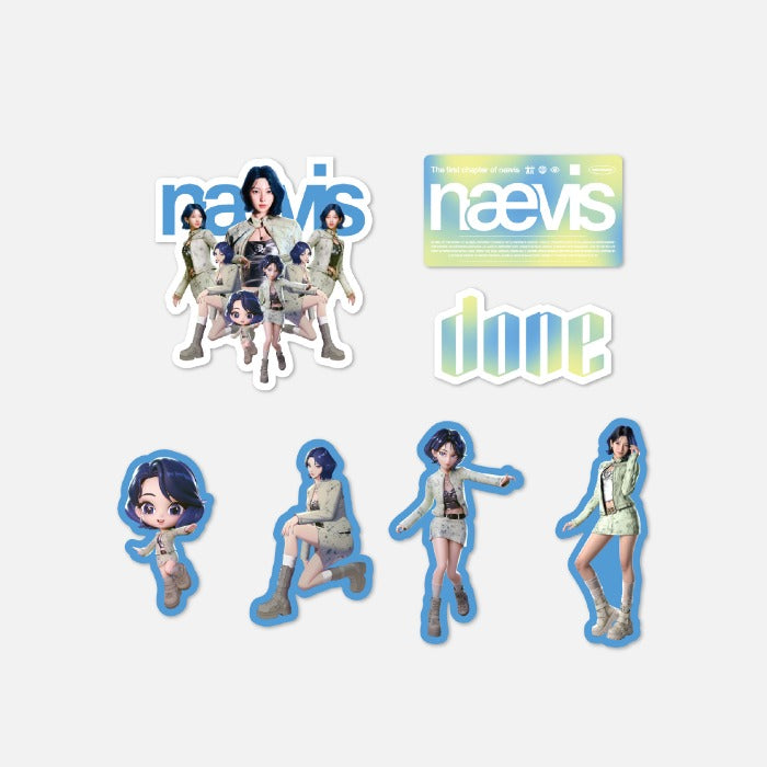 NAEVIS - DONE OFFICIAL MD STICKER SET