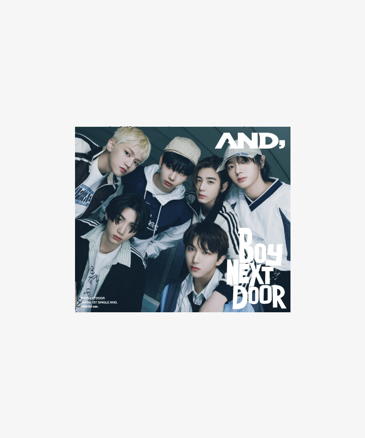 BOYNEXTDOOR - AND, JAPAN 1ST SINGLE ALBUM [LIMITED EDITION B]