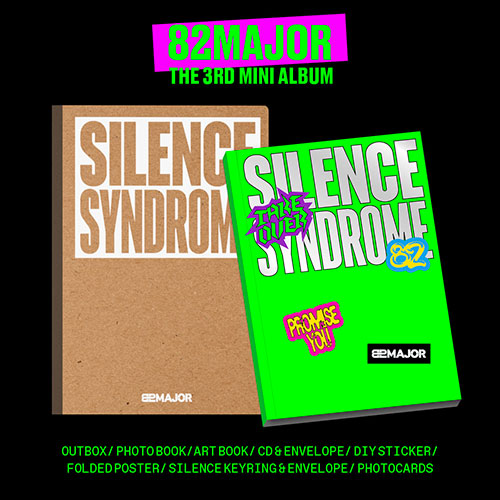 [Pre-Order] 82MAJOR - SILENCE SYNDROME 3RD MINI ALBUM STANDARD